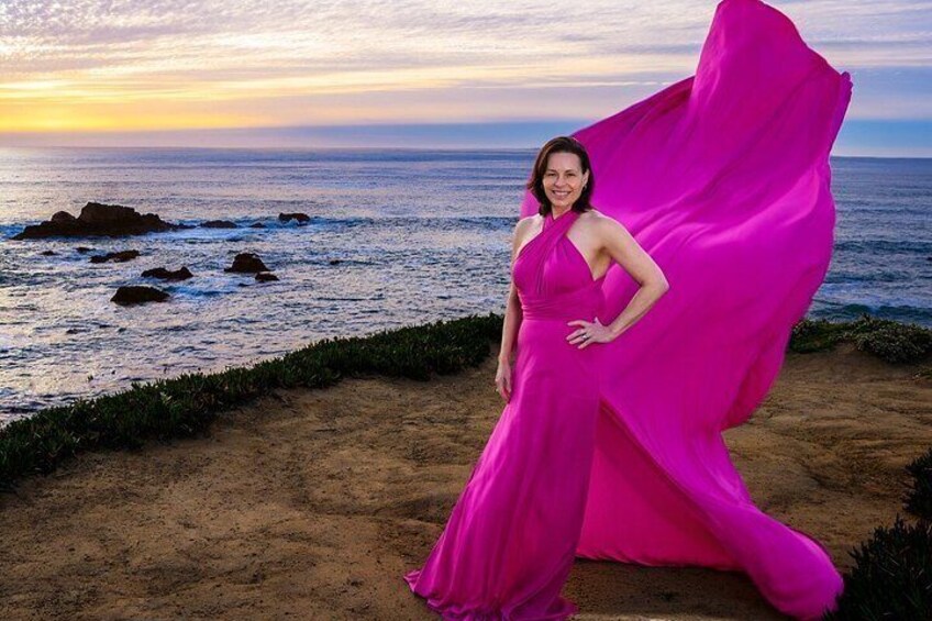 Flying Dress Photoshoot Experience in Napa or Sonoma 3