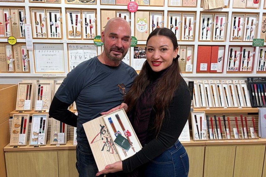 Tokyo Make Your Own Japanese Chopsticks Private Class 1