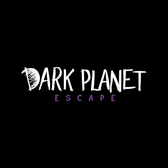 A logo with the text 'DARK PLANET ESCAPE' and a stylized planet. 5