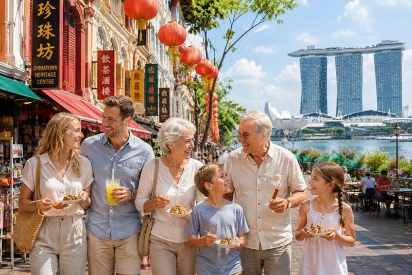 Food Tour with 10+Tasting: 40-min Cruise & 2 Must See Light Shows 1