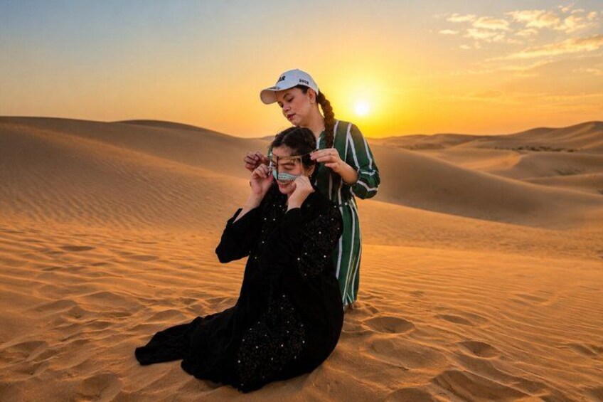 Private Desert with Watching Sunset and Stargazing Tour 2