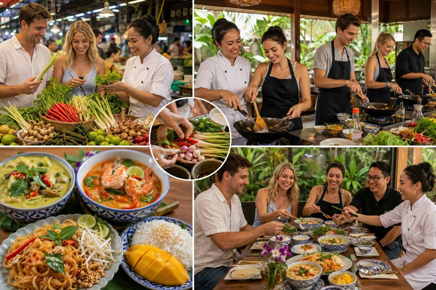 Phuket: Authentic Thai Cooking Class & Local Market Tour 1