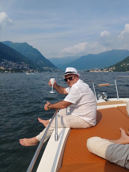 Picture 28 for Activity Lake Como: Private Boat Tour among Villages and Local Stories 3