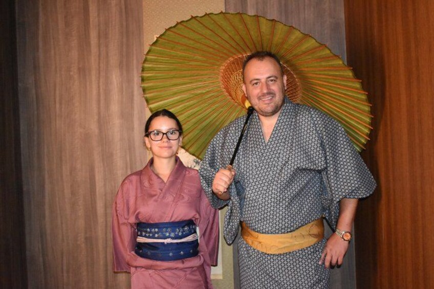 Kyoto:100% Private Tea Ceremony,Calligraphy and Kimono 2