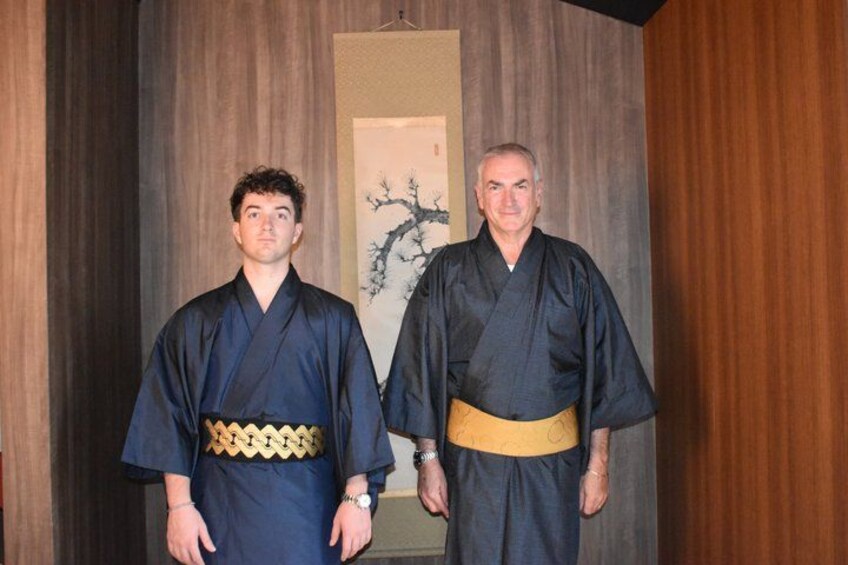 Kyoto:100% Private Tea Ceremony,Calligraphy and Kimono 3