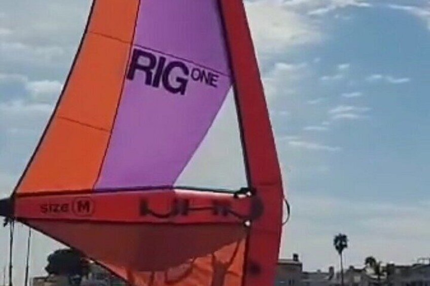 Wind-SUPing Beginner Windsurfing 3