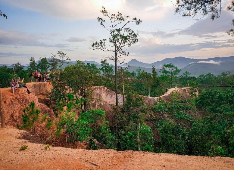 Pai: Sunset at Pai Canyon or Two Huts 1