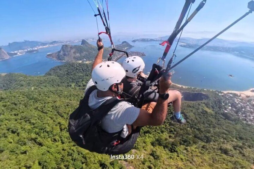 Rio de Janeiro Tandem Paragliding with Epic Ocean Views 5