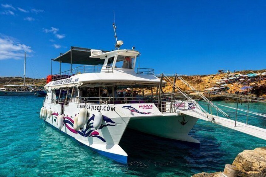 Malta Catamaran half-day cruise to Comino, Gozo and Seacaves 2