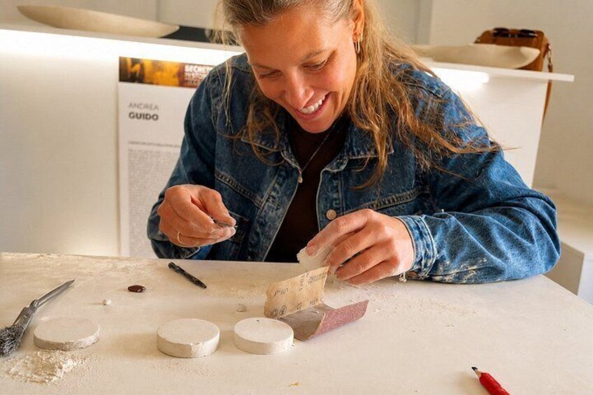 Creative workshop of Lecce stone 4