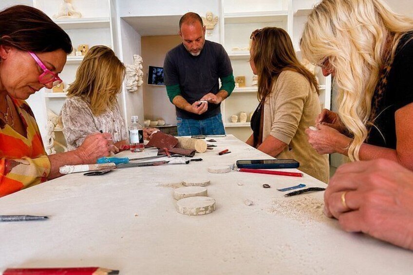 Creative workshop of Lecce stone 3