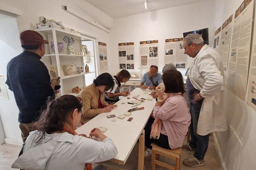 Creative workshop of Lecce stone 3