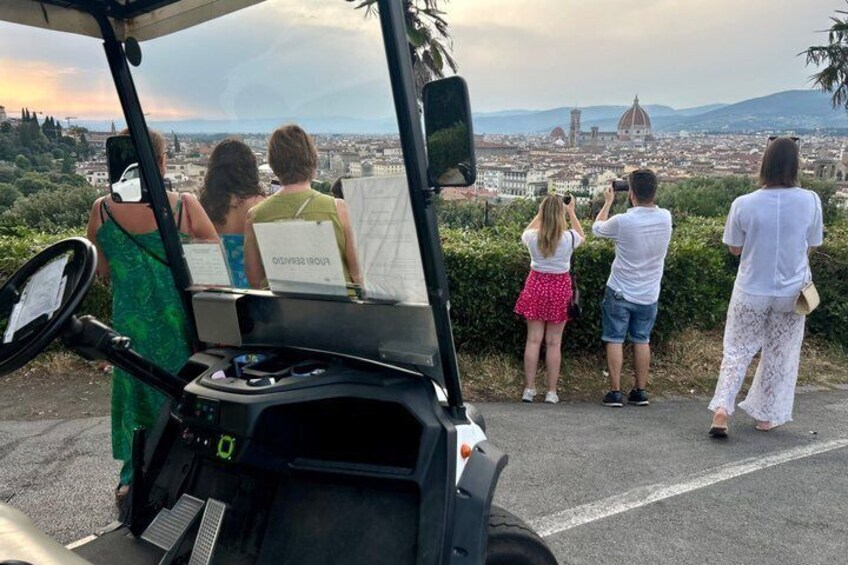 Florence Private Golf Cart Tour Explore 2