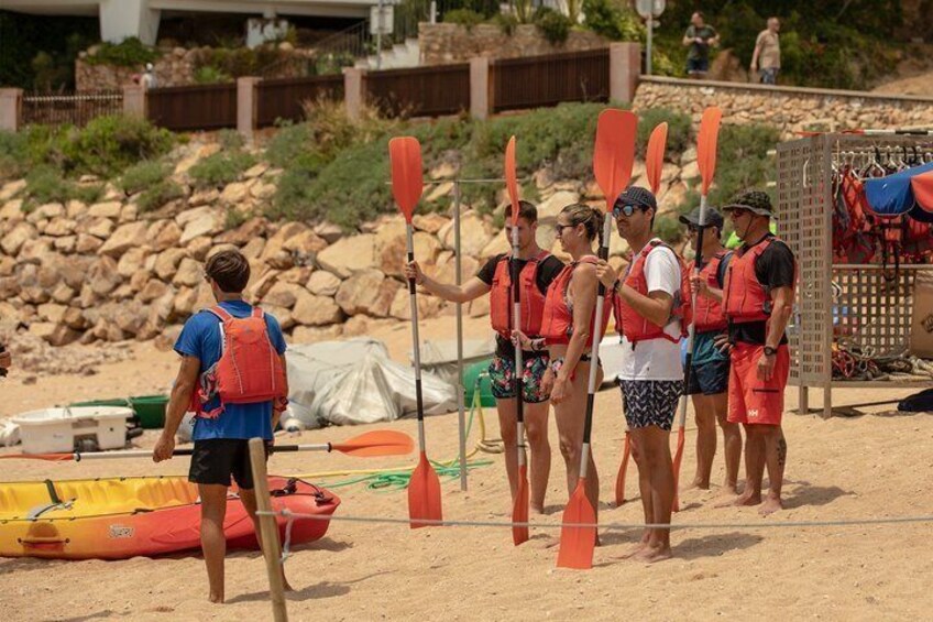 Sunrise Kayak Tour in Tossa de Mar 4