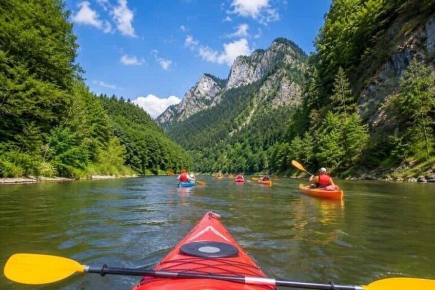 Dunajec river Kayak Castle Skywalk and Thermal Bath from Krakow 1