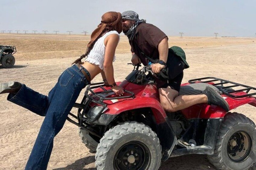 Hurghada VIP ATV Quad safari Desert trip&Camel&morning&afternoon 2