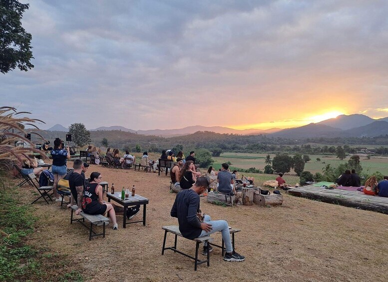 Picture 7 for Activity Two Huts : offer sunset views over tranquil fields. 2