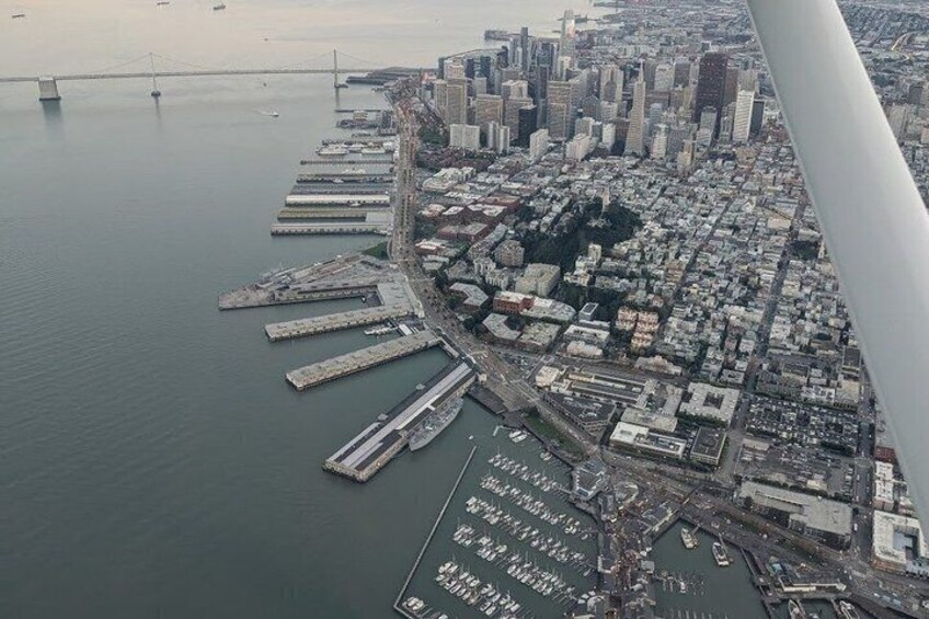 Aerial Tour over San Francisco Bay Landmarks 5