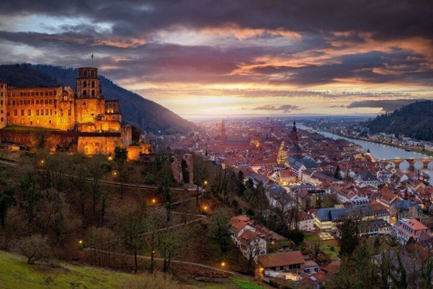 TOP Heidelberg : Private Guided Tour with your mobile 3