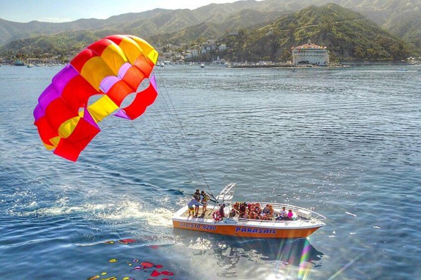 Catalina Island Parasailing First Trip of the Day 1