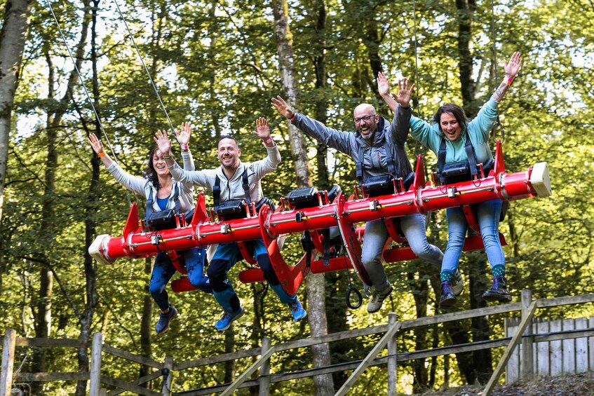 Picture 1 for Activity Betws-y-Coed: Giant 5 person swing (Skyride) 5