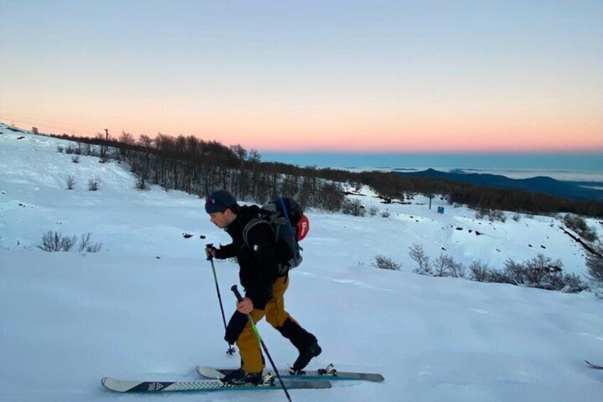 Ski Touring, Randonee and Splitboard Volcano Villarrica 3