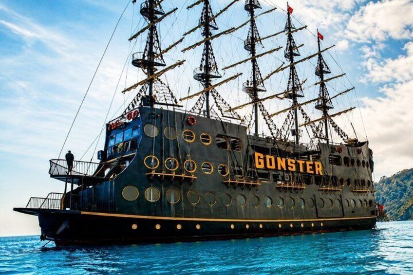 Kemer GONSTER Deluxe Pirate Boat Trip | Lunch, Drinks & Transfer 1