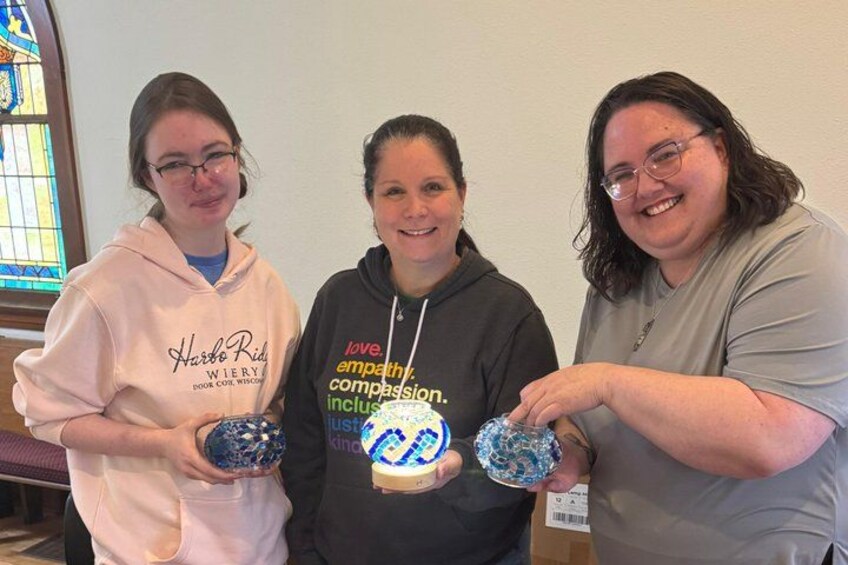 Turkish Mosaic Art Workshop in Milwaukee 2