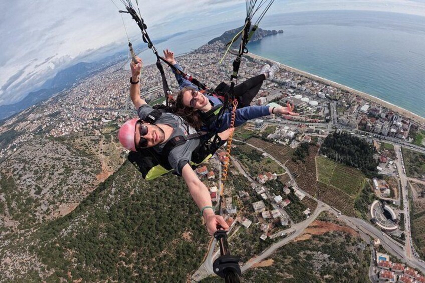 Alanya Tandem Paragliding with Licensed Pilot & Hotel Transfer 2
