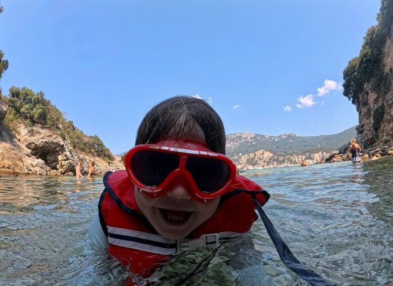 Picture 3 for Activity Corfu: Freediving and Snorkeling Boat Tour 2