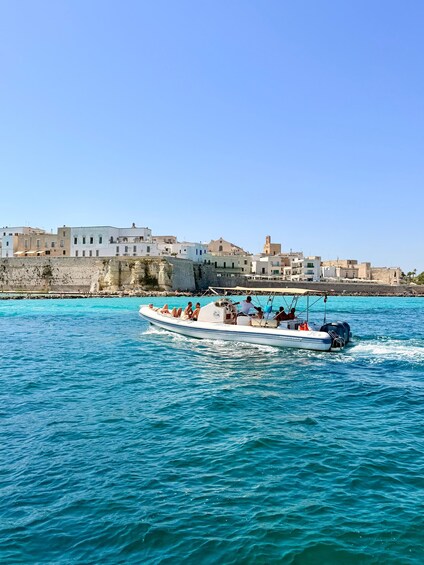Picture 10 for Activity Boat tour in Otranto: sea, caves, swimming stops and an aperitif 5