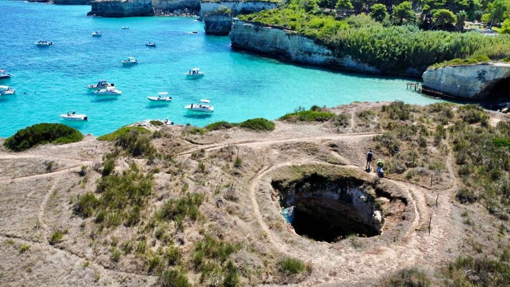 Otranto boat tour: sea, caves, and snorkeling 1