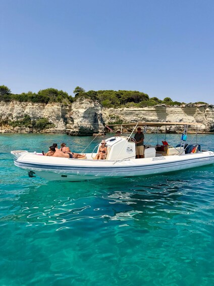 Picture 1 for Activity Otranto boat tour: sea, caves, and snorkeling 3