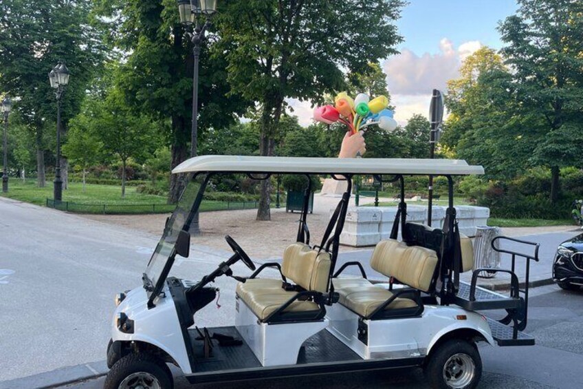 Private Chic Cart Experience in C'est La Vie Paris 4