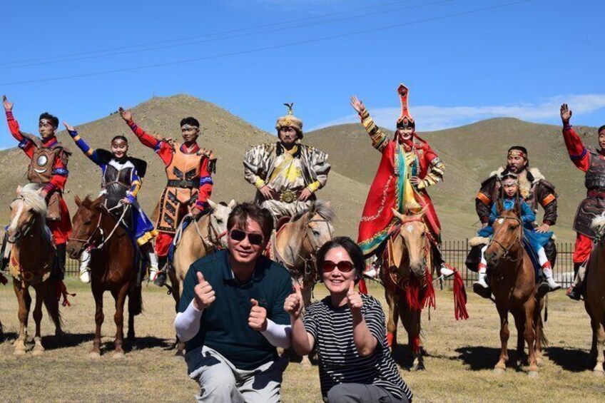 A day tour Genghis Khan complex Terelj NP Camel ride Eagle NF 5