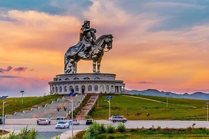 A day tour Genghis Khan complex Terelj NP Camel ride Eagle NF 1