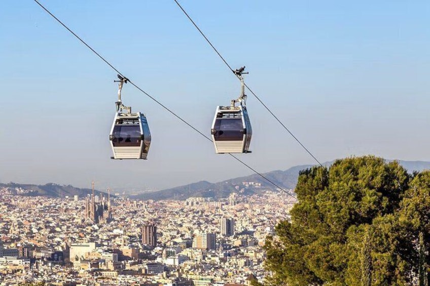 Montjuïc Cable Car Roundtrip Tickets 3