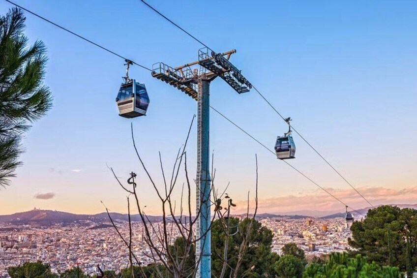 Montjuïc Cable Car Roundtrip Tickets 5