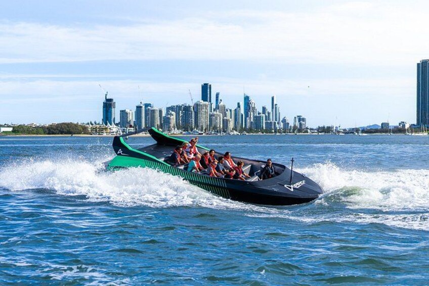 Gold Coast 30-Minute Jet Boat Ride - More Speed, More Spins 1