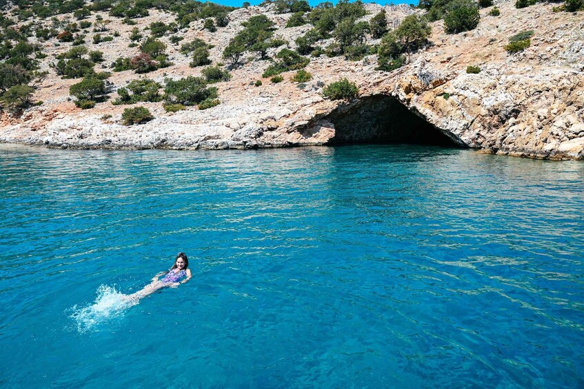 Picture 2 for Activity From Panermos to the Cave of Rina by traditional boat - Naxos, Cyclades 3