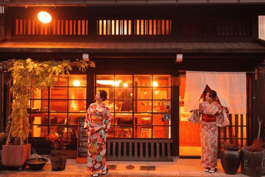 Picture 4 for Activity Takayama: Evening Walking Tour with Matcha & Hida Beef Meal 3