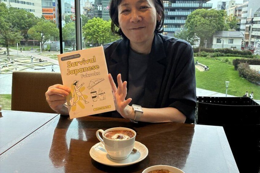 Japanese Lessons with Shiki - Fukuoka (Cafe Lesson) 2