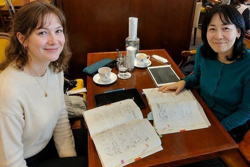 Japanese Lessons with Shiki - Fukuoka (Cafe Lesson) 5