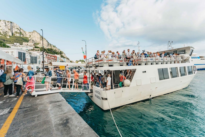 Picture 14 for Activity Sorrento: Coast and Capri Boat Trip with Limoncello Tasting 2