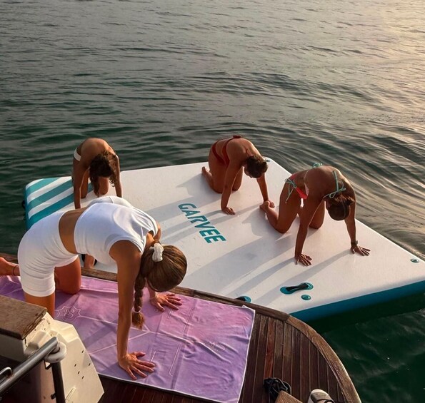 Picture 1 for Activity Dénia: Yoga Session and Sunset Cruise 3