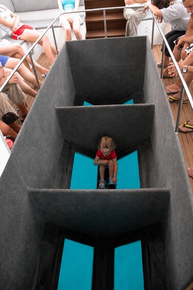 Picture 16 for Activity Hersonissos: Glass-Bottom Boat Cruise with Swim Stops 3