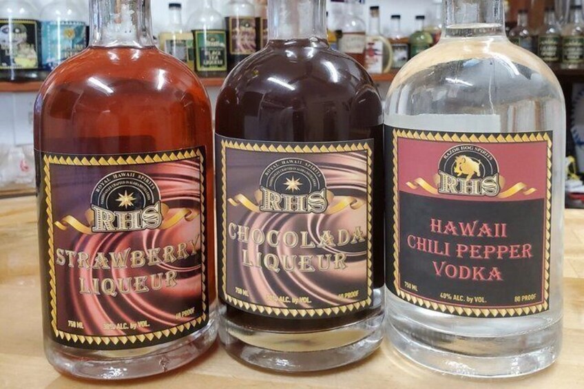 Schedule Honolulu Hawaii RHS Distillery Liquor,Spirits & LiqueursTasting Today 3