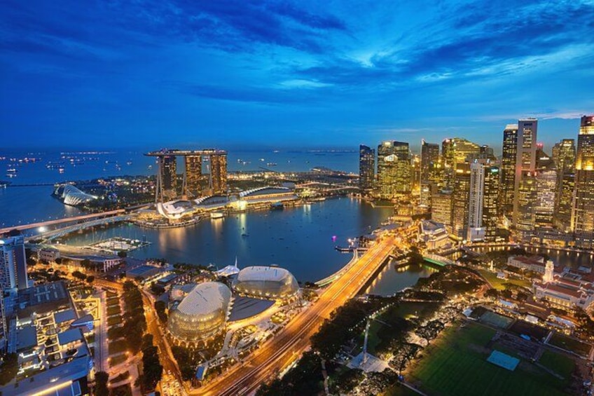Singapore Starry Night River Cruise, Spectra & Garden Rhapsody 2