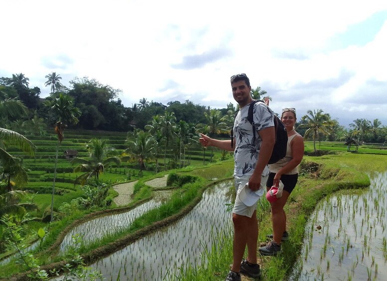 Picture 5 for Activity MotorBike Tour: Waterfall - Rice Terrace - Bamboo handicraft 5
