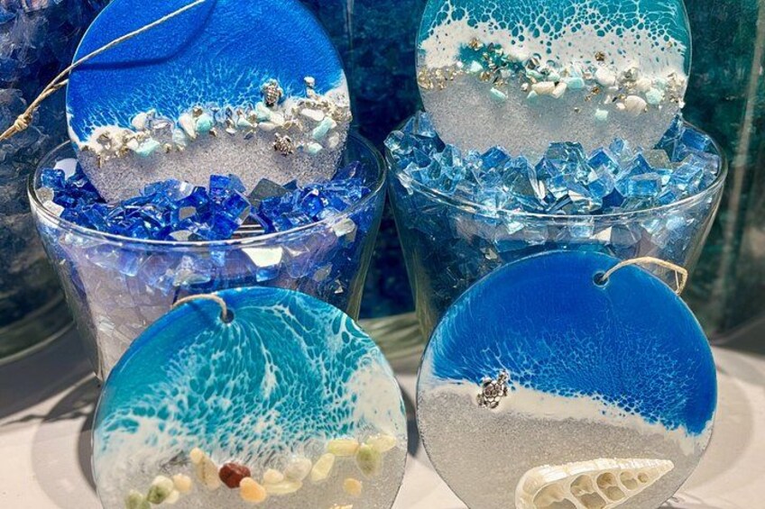 Siesta Key Resin Ornament Workshop 1